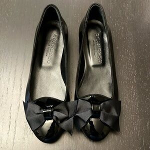 Women’s Scarosso Made in Italy Black Cloe Ballerina Flats Women’s 36 / US 6